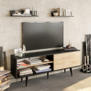 Meja TV Minimalis Kayu Maranto