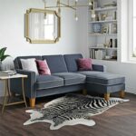 Sofa Sudut Kecil Chenille