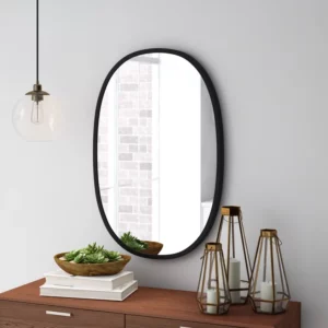 Cermin Dinding Oval Minimalis