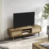 Meja TV Ikea Minimalis Kayu Jati