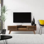 Meja TV Minimalis Modern Kayu Jati 5
