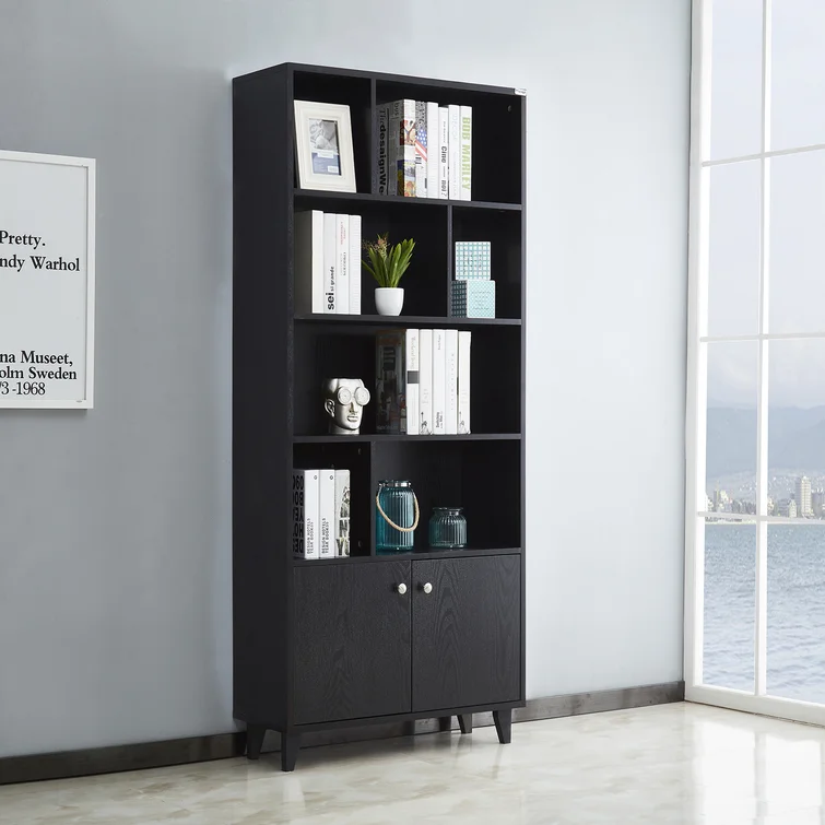 Rak Buku Minimalis Kayu Jati Terbaru