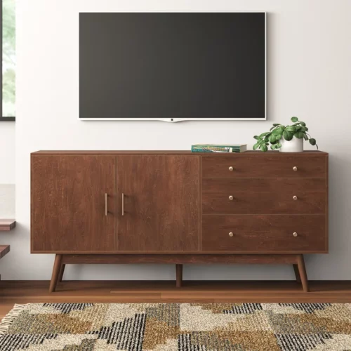 Rak TV Minimalis Modern Retro Jati Rak TV Minimalis Modern Retro Jati