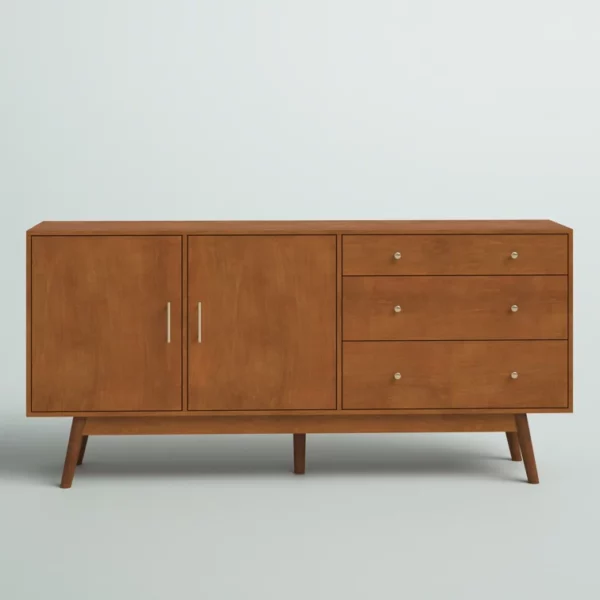 Rak TV Minimalis Modern Retro Jati