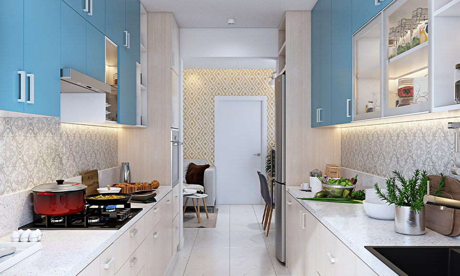 Warna Dapur Biru