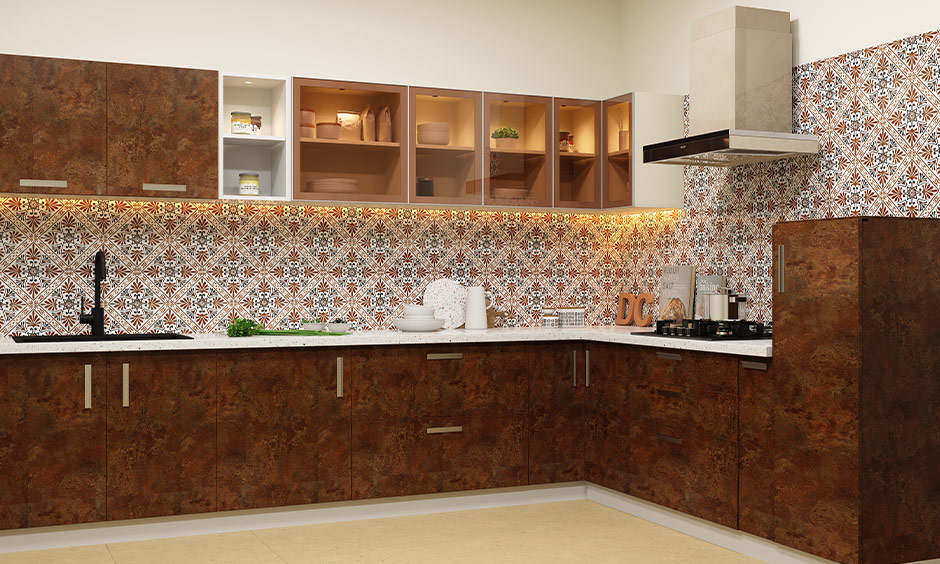Warna Dapur Coklat