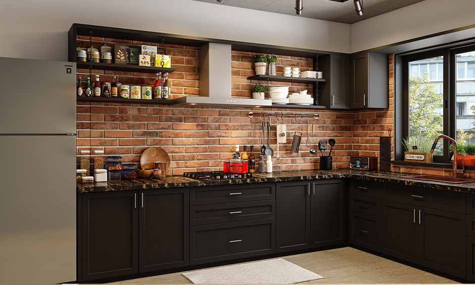 Warna Dapur Hitam Klasik