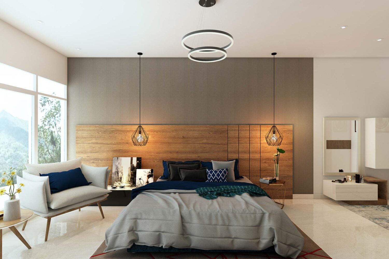 Desain Interior Kamar Tidur Mewah