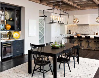 Desain Meja Makan Farmhouse