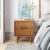 Meja Samping Tempat Tidur Minimalis Kayu Jati