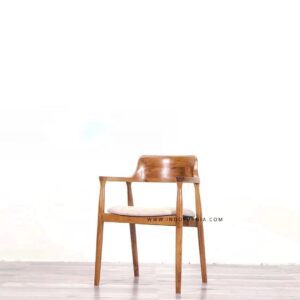 Kursi Cafe Jati Hiroshima Minimalis