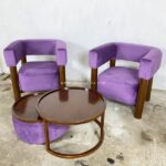 Kursi Sofa Minimalis Single Retro Shabby
