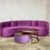 Set Sofa Minimalis Lengkung Terbaru Arsila