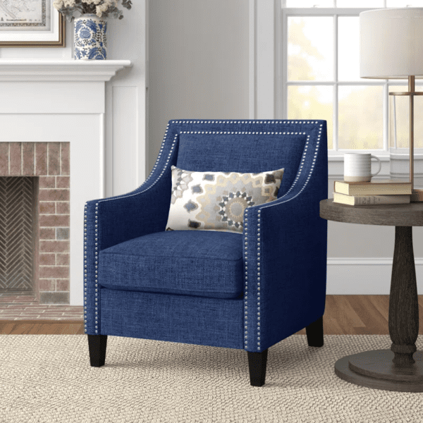 Sofa Damira Minimalis 1 Dudukan Biru