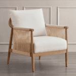 Sofa Kursi Kayu Minimalis Retro 1 Seat Brenasta