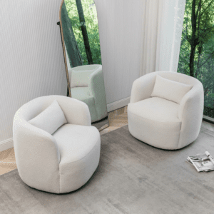 Sofa Minimalis Bundar 1 Dudukan Brunsi