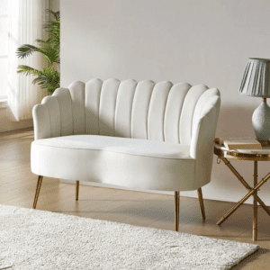 Sofa Minimalis Kerang 2 Seat Unik