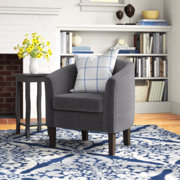 Sofa Ruang Tamu Minimalis 1 Dudukan Munso Abu