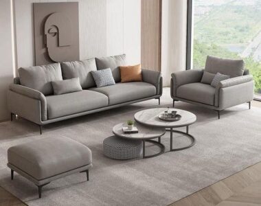 Sofa Set Ruang Tamu Minimalis Mewah Modern Elvania