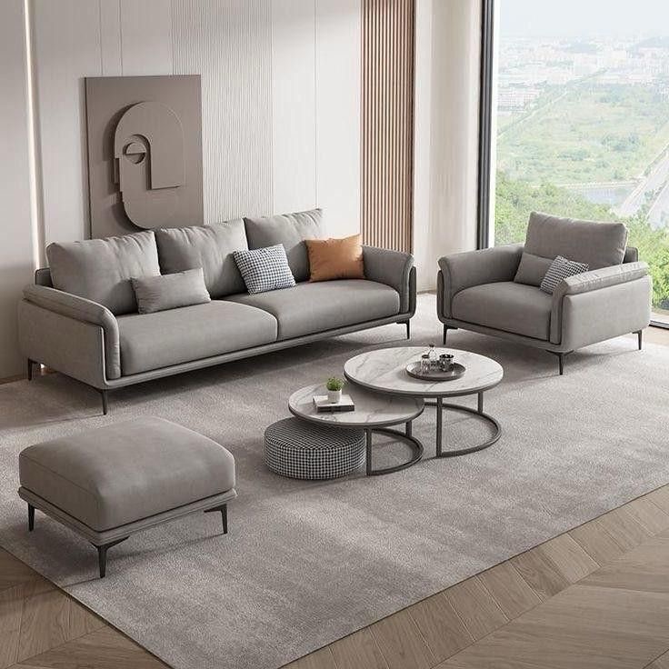 Sofa Set Ruang Tamu Minimalis Mewah Modern Elvania