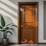 Pintu Kamar Minimalis 1 Pintu Kayu Jati Diswa