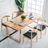 Set Meja Kursi Cafe Minimalis Modern Kaki Besi Banteng