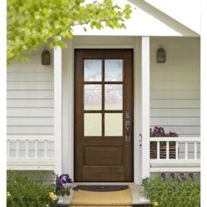 Indofurnia Furniture Minimalis Jepara 1 Pintu Rumah Utama Minimalis Kaca 1 Kayu Jati
