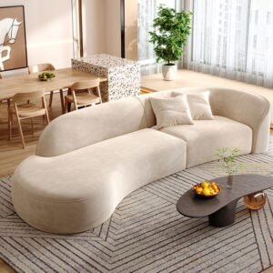 Sofa Ruang Tamu Minimalis Curved Terbaru